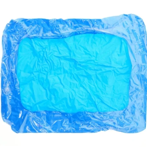 Oppustelig blåt bassin (str. 57 x 45 cm)