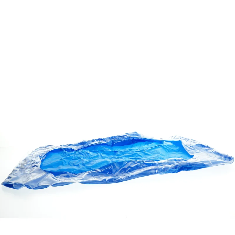 Oppustelig blåt bassin (str. 57 x 45 cm)