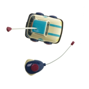 Børnelegetøj bil med fjernbetjening (str. 16 x 13 cm)