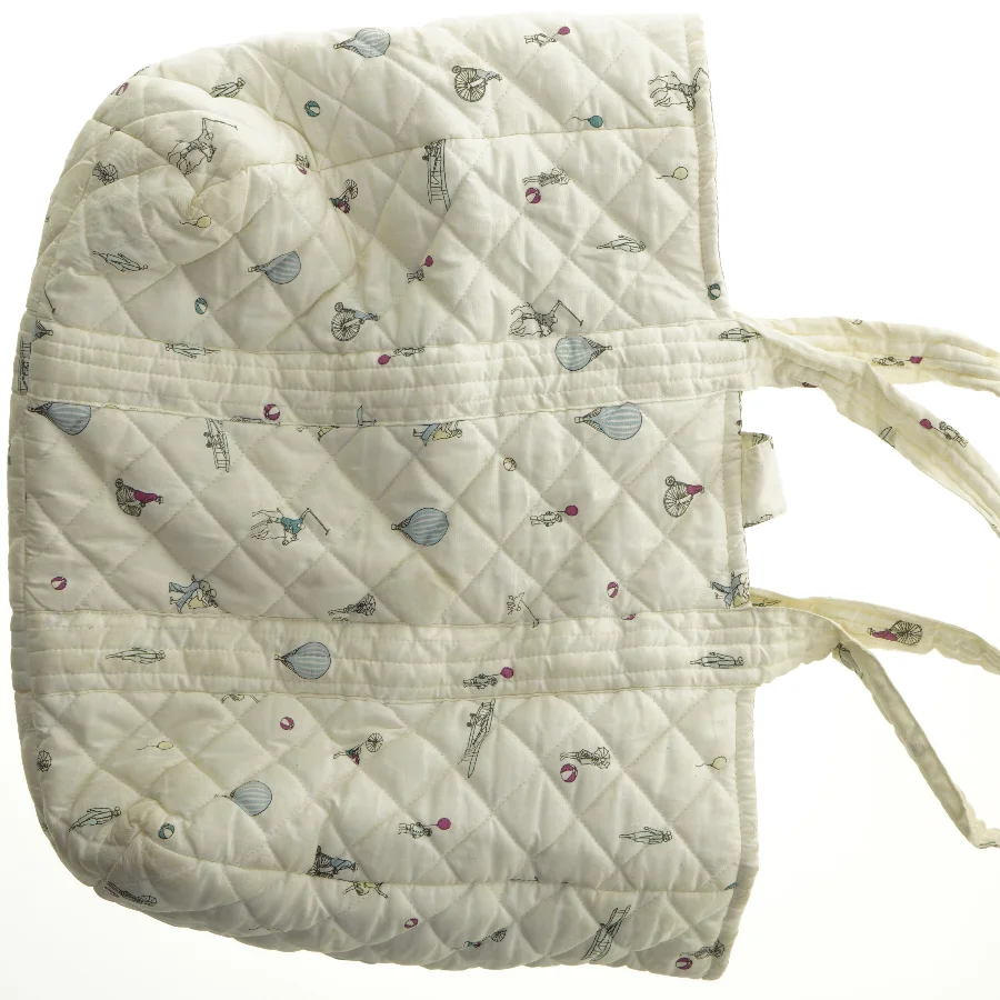 Quiltet taske med børneprint fra CamCam