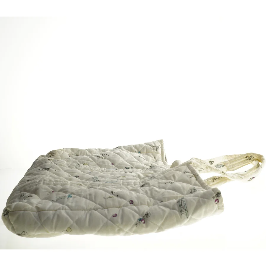 Quiltet taske med børneprint fra CamCam