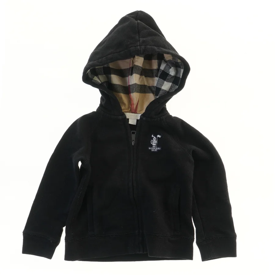 Burberry Sort hættetrøje (str. 92)