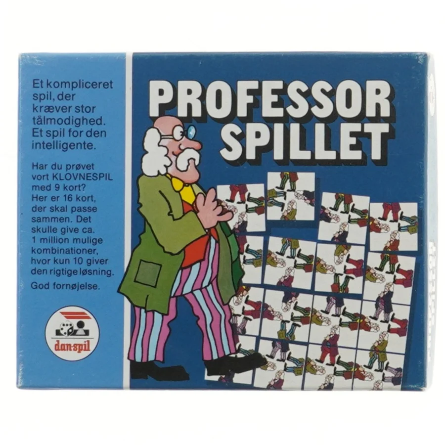 Professor Spillet fra Danspil (str. 17x14 cm)