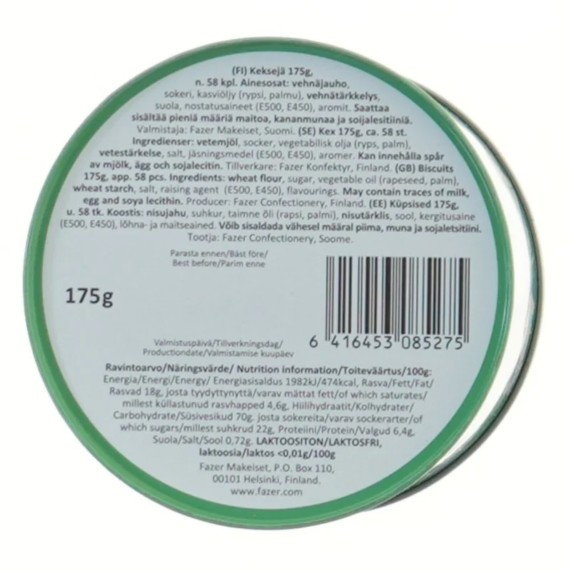 Moomin kagedåse fra Moomin (str. Ø 11 cm længde 14 cm)