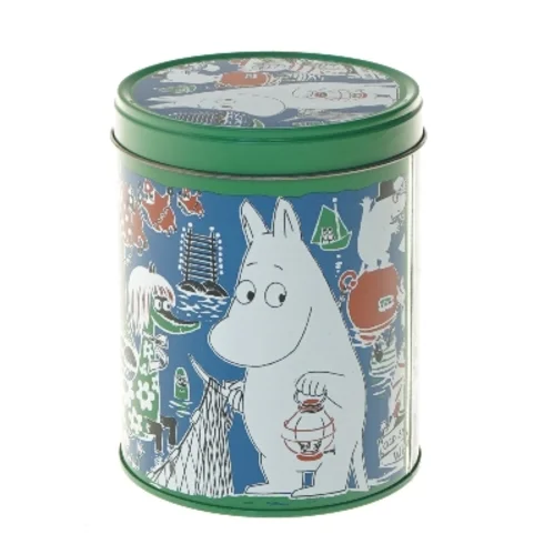 Moomin kagedåse fra Moomin (str. Ø 11 cm længde 14 cm)