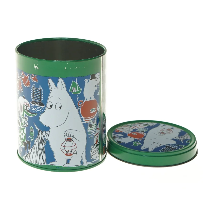 Moomin kagedåse fra Moomin (str. Ø 11 cm længde 14 cm)
