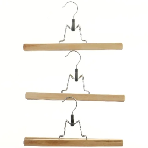 Træ tøjbøjler sæt fra IKEA (str. 3 stk 30x15 cm)