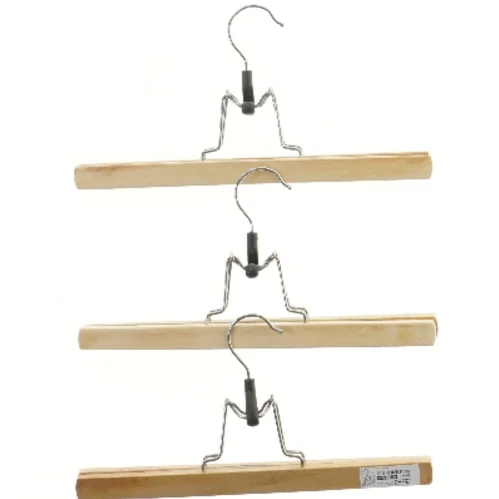 Træ tøjbøjler sæt fra IKEA (str. 3 stk 30x15 cm)