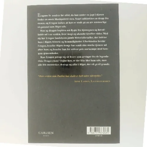 eragon. 1 : arven af christopher paolini (Bog)