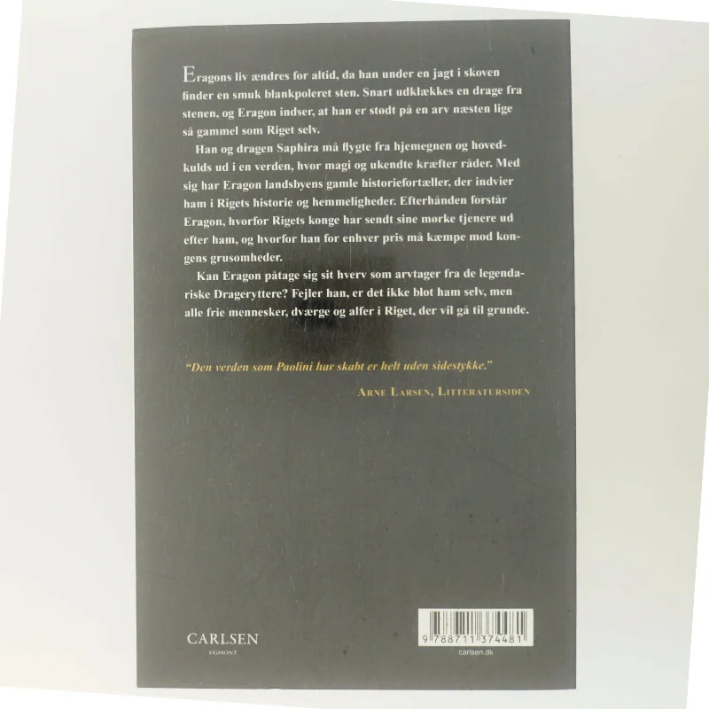 eragon. 1 : arven af christopher paolini (Bog)