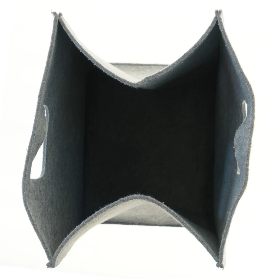 Opbevaringskurv i filt (str. 55x40,5 cm)