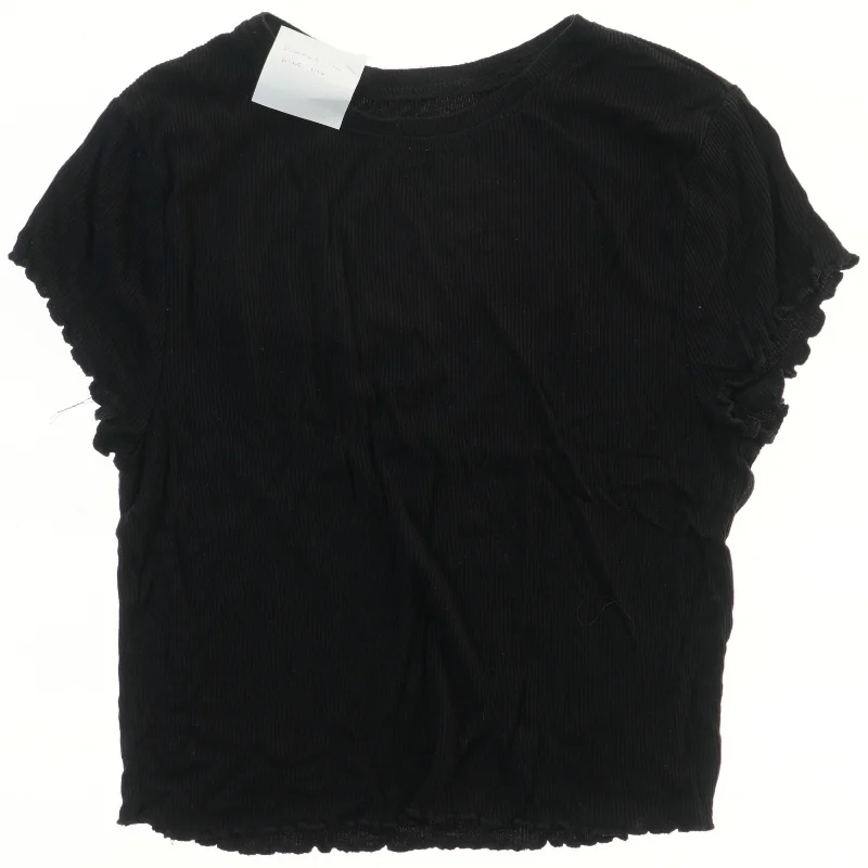 Sort kortærmet bluse fra Primark (str. 146)