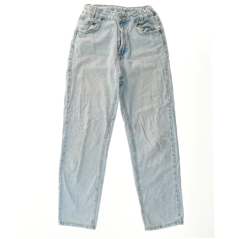 Lyseblå jeans med elastik i taljen fra Zara (str. 164)