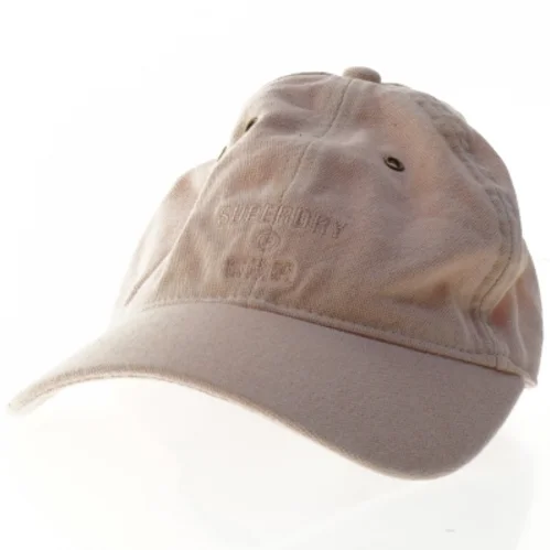 Lyserød Superdry kasket (str. 18 cm)