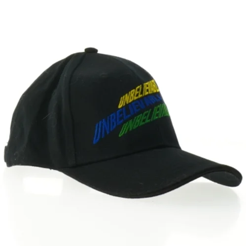 Sort baseballkasket (str. 20 cm)