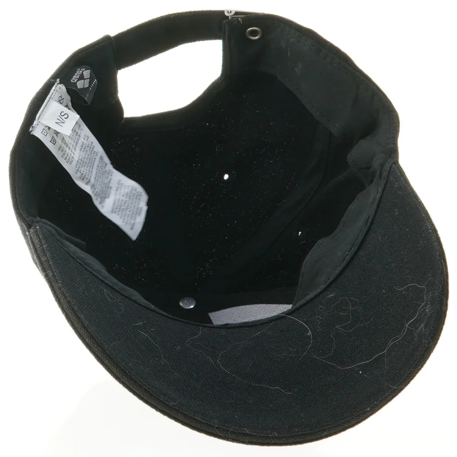 Sort baseballkasket (str. 20 cm)