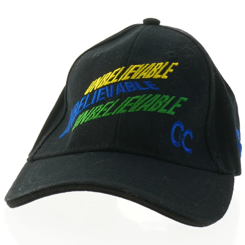 Sort baseballkasket (str. 20 cm)