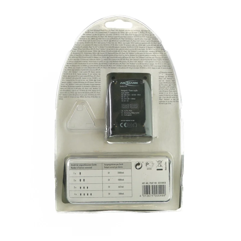 Usb lader til bilen fra Ansmann