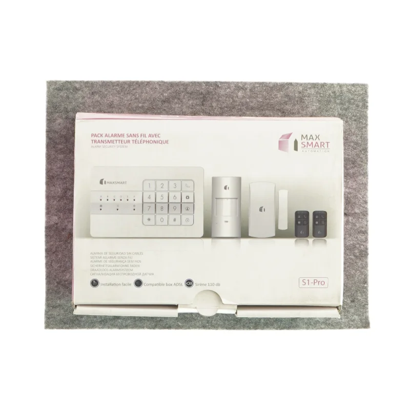 Alarmsystem fra Max Smart