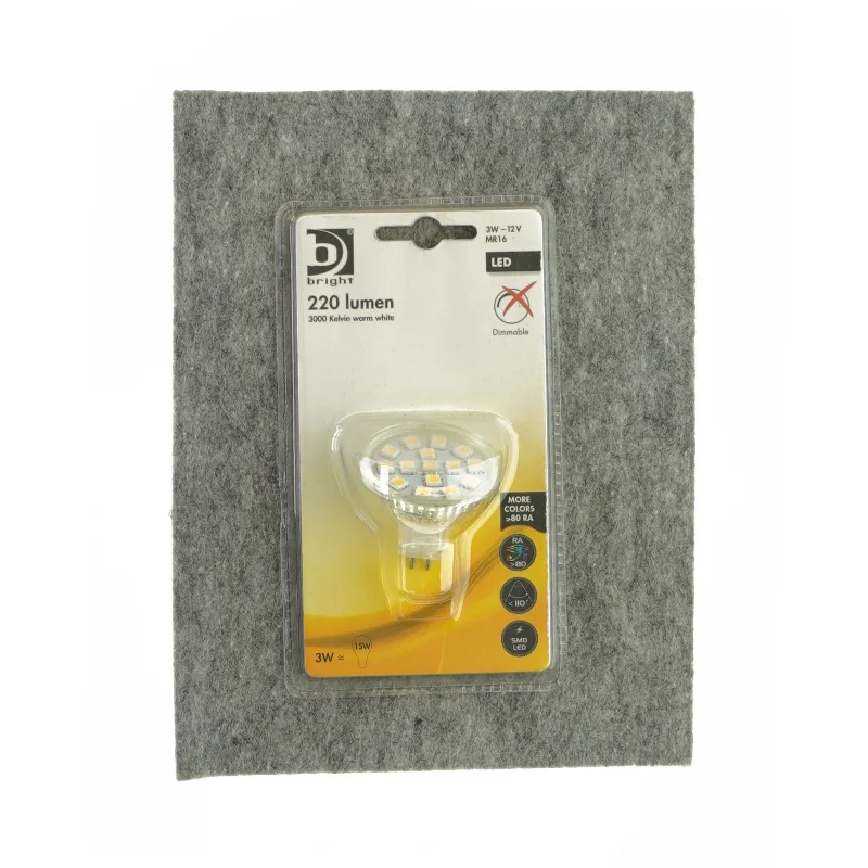 Pærer med 220 lumen fra Bright