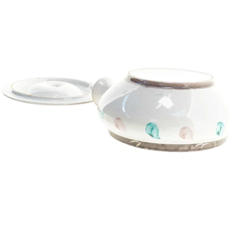 Hedebo keramik skål/fad (str. Ø 16 cm)