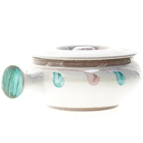 Hedebo keramik skål/fad (str. Ø 16 cm)