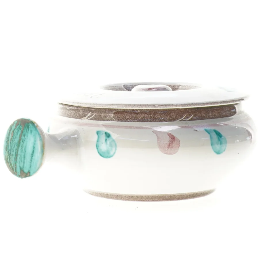 Hedebo keramik skål/fad (str. Ø 16 cm)