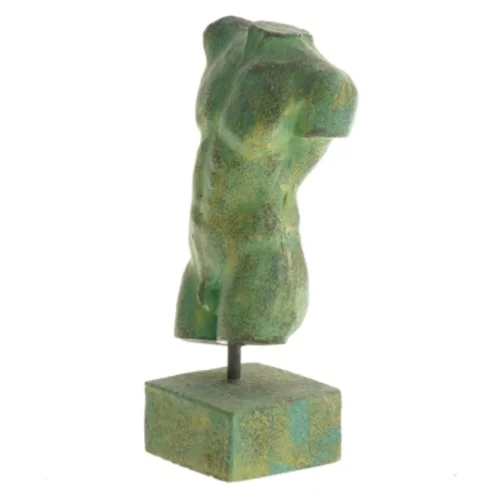 Skulptur af mandekrop (str. 14 x 6 cm)