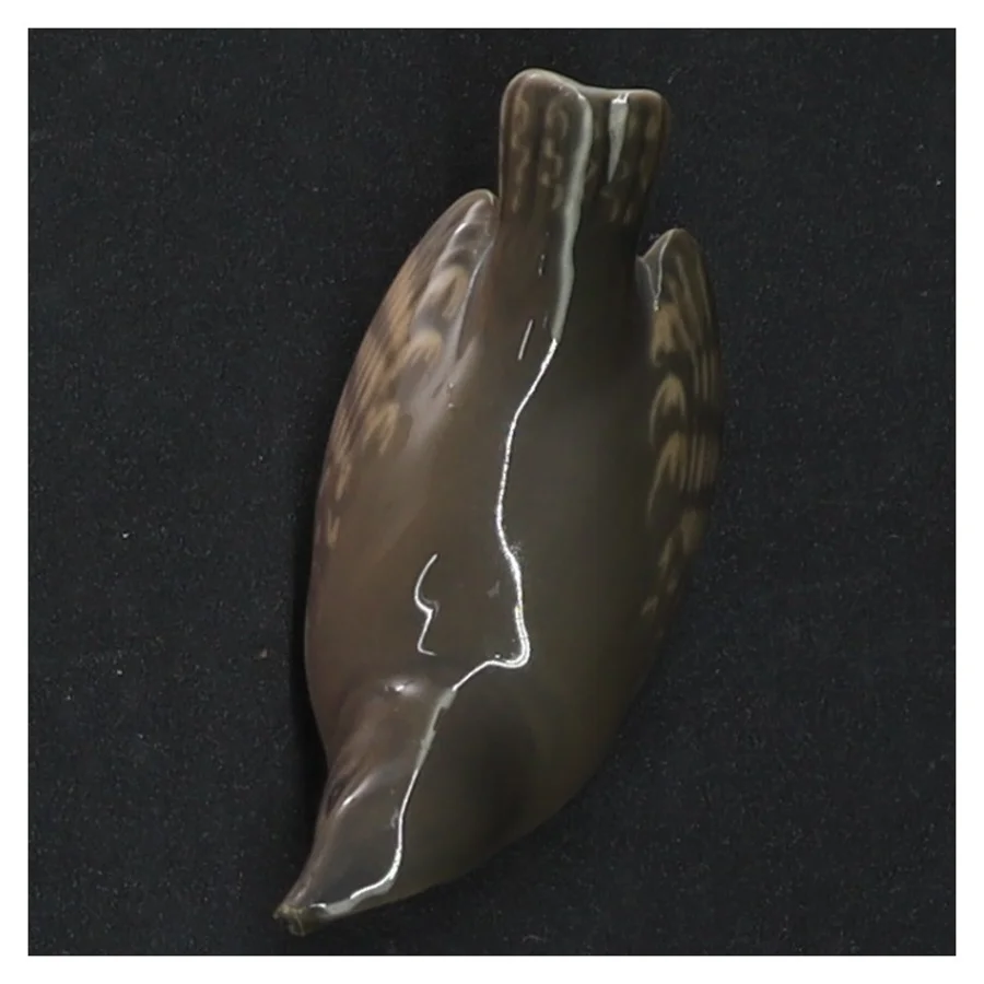 Porcelænsfugl, 1504 fra Royal Copenhagen (str. 8 cm)