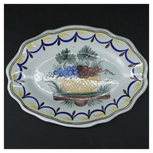 Dekorativ keramikfad (str. 29 x. 21 cm)