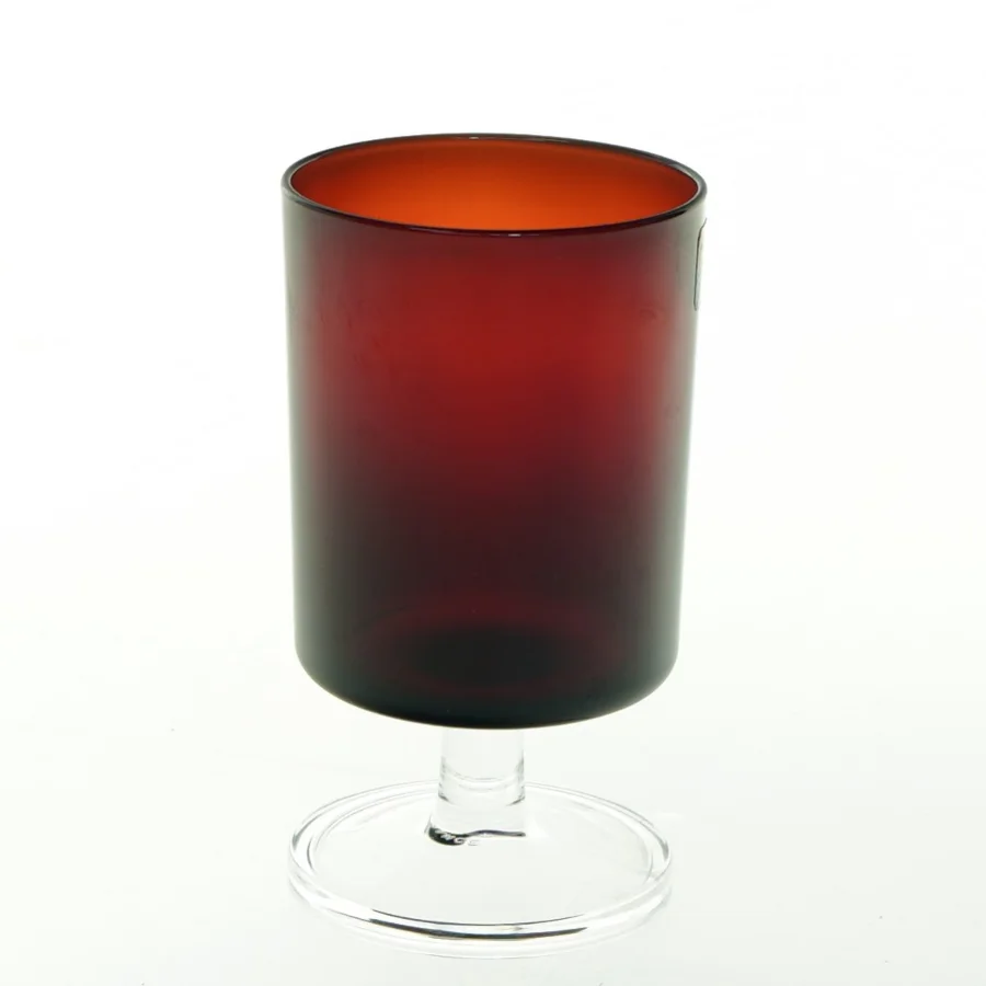 Røde glas fra Luminarc (str. H 11,5 cm, ø. 7 cm)