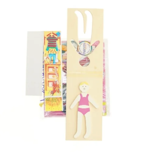 Dukketøj og tilbehørssæt fra Woodkins (str. Bræt 22,5 x 12,5 cm)