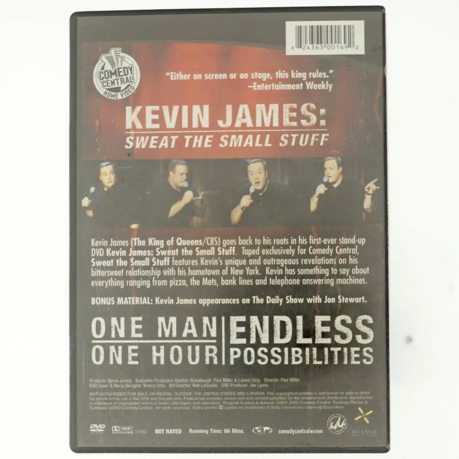 Kevin James: Sweat the small stuff