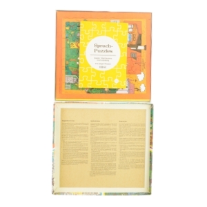 Sprach- Puzzles - Tyske sprogpuslespil 