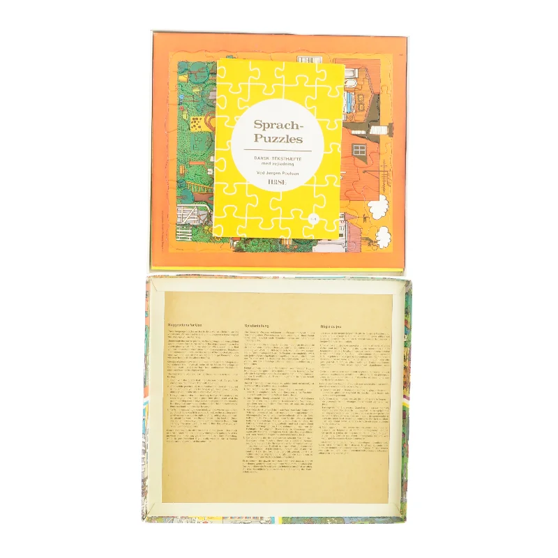 Sprach- Puzzles - Tyske sprogpuslespil 