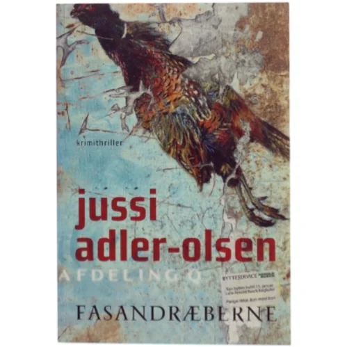 Fasandræberne : krimithriller af Jussi Adler-Olsen (Bog)