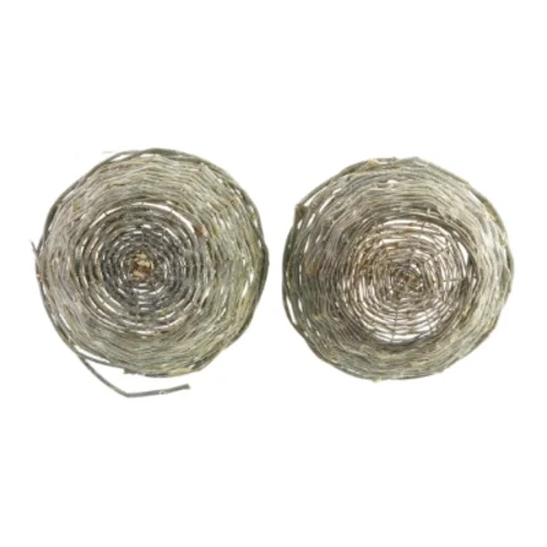 Urtepotte kurv i flet (2 styk)