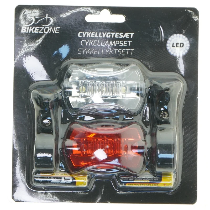 LED cykellygte sæt fra Bikezone