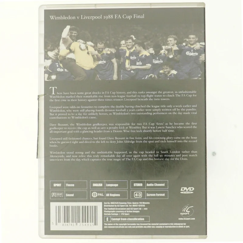 Wimbledon v Liverpool