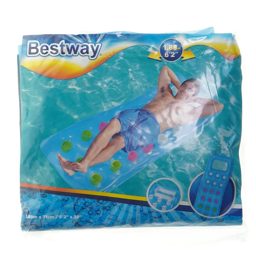Oppustelig luftmadras fra Bestway (str. 1,88 m)