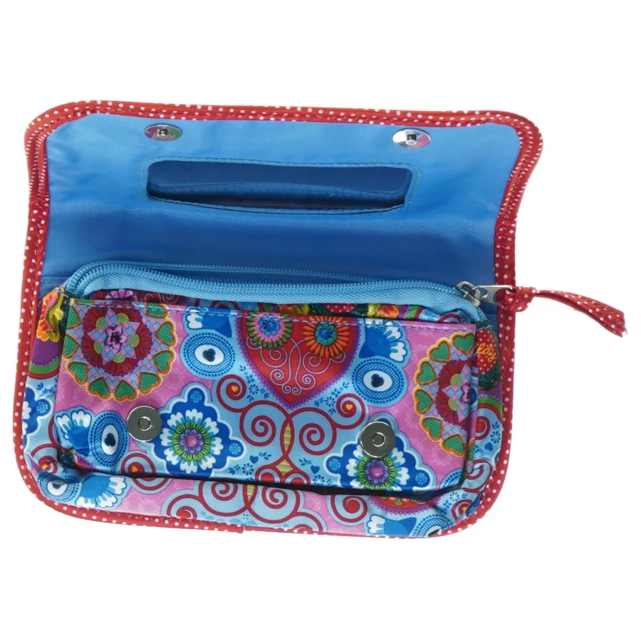 Farverig makeup pung fra Oilily (str. 20 x 12 cm)
