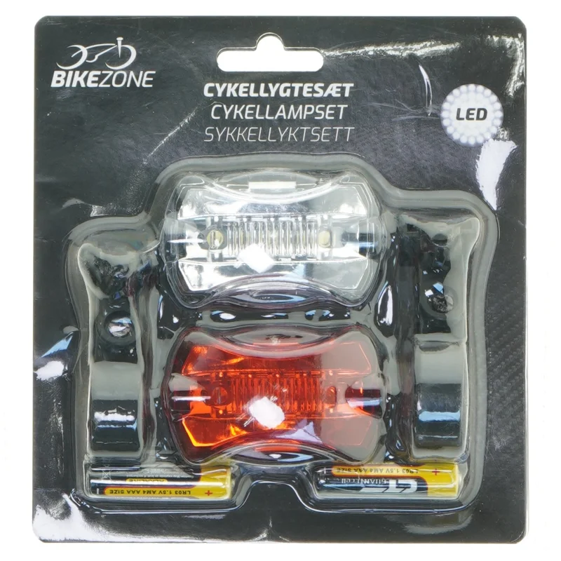 LED cykellygte sæt fra Bikezone