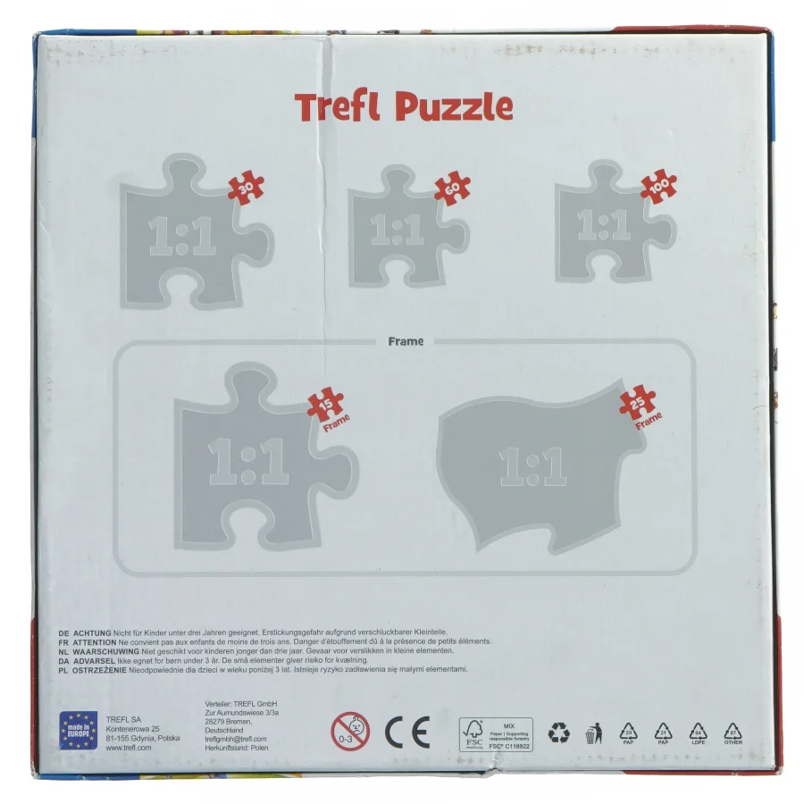 Paw Patrol puslespil 30 brikker fra Trefl (str. 30 brikker)