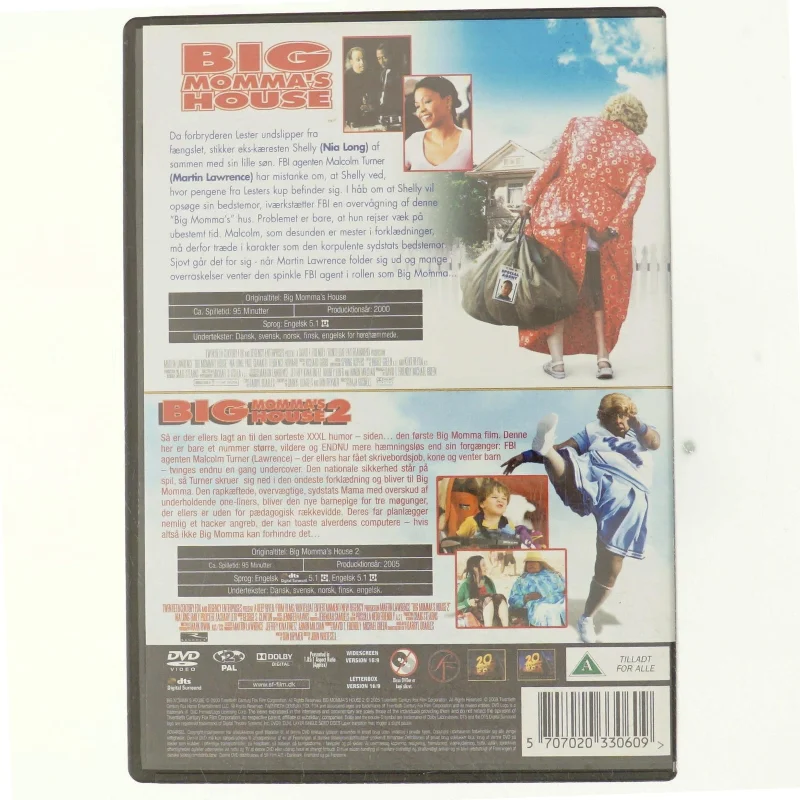 Big mommas house 1+ 2