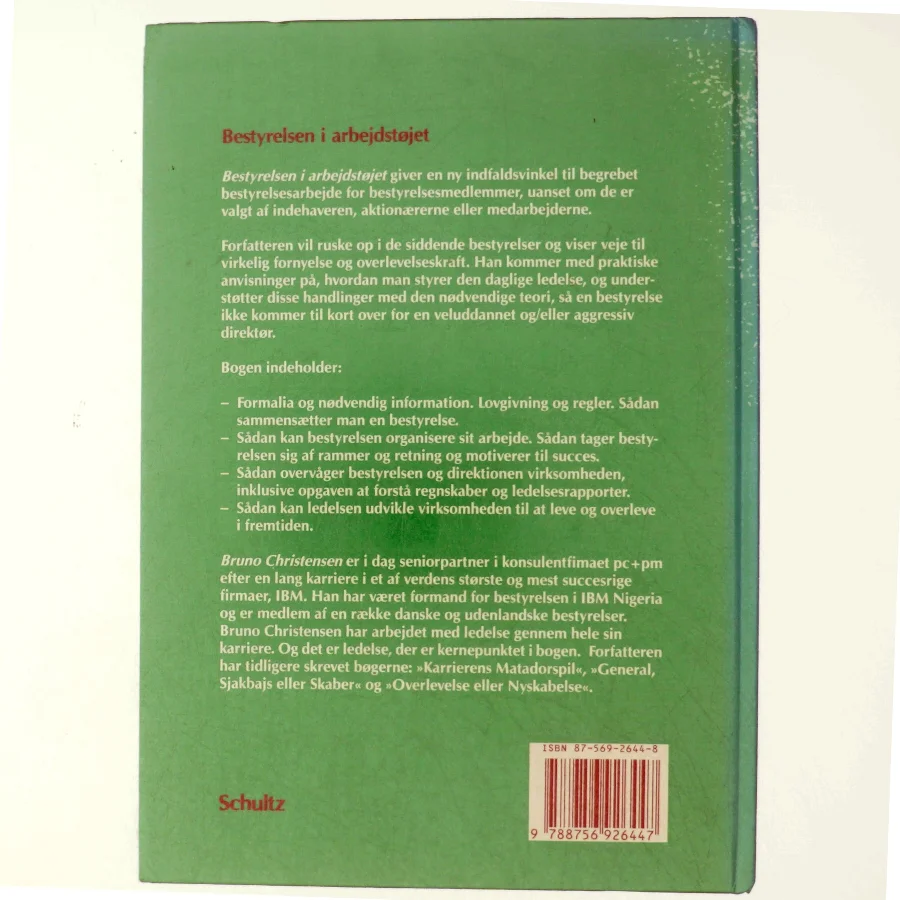 Bestyrelsen i arbejdstøjet af Bruno Christensen (Bog)