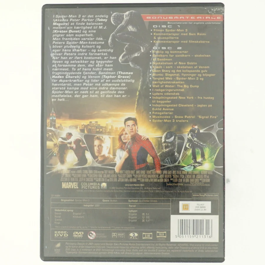 Spider-man 3 - 2 Disk Special Edition