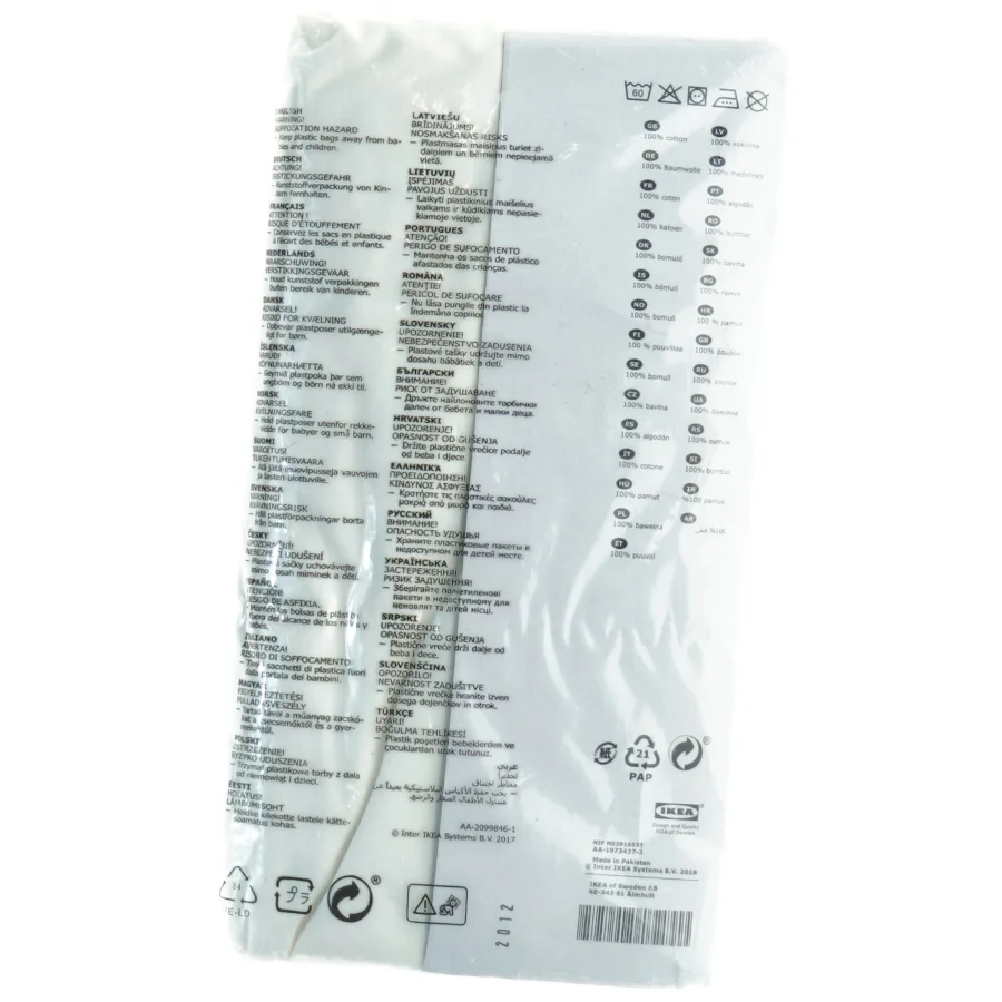 IKEA DVALA Lagen, hvid fra IKEA (str. 80 x 200 x 26 cm)