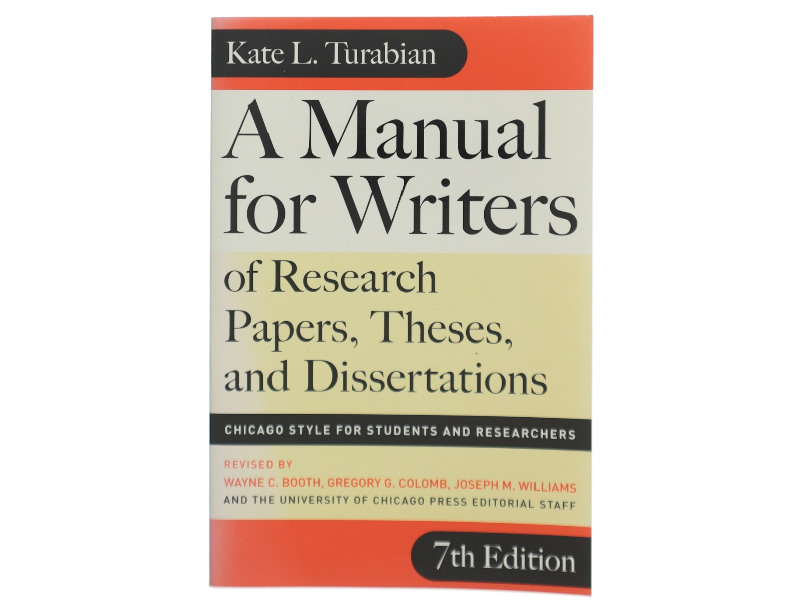 A manual for writers of research papers, theses, and dissertations : Chicago style for students and researchers af Kate L. Turabian (Bog)