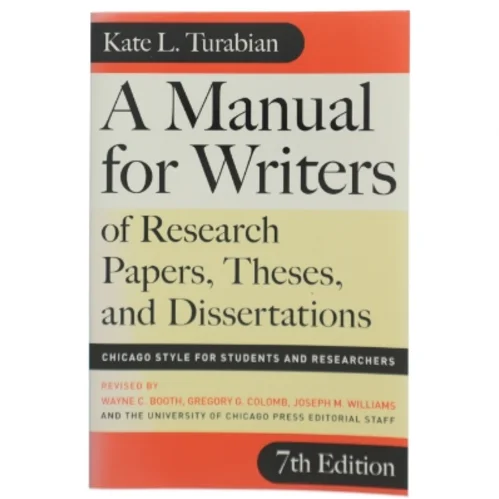 A manual for writers of research papers, theses, and dissertations : Chicago style for students and researchers af Kate L. Turabian (Bog)