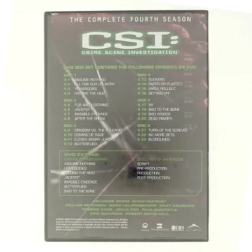 csi, fourth seson